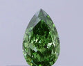 0.21ct Pear Lab Grown Diamond (Colour Fancy Vivid Green, Clarity VS1, IGI Certified)