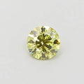 0.29ct Round Lab Grown Diamond (Colour Fancy Yellow, Clarity VS2, Cut F, IGI Certified)