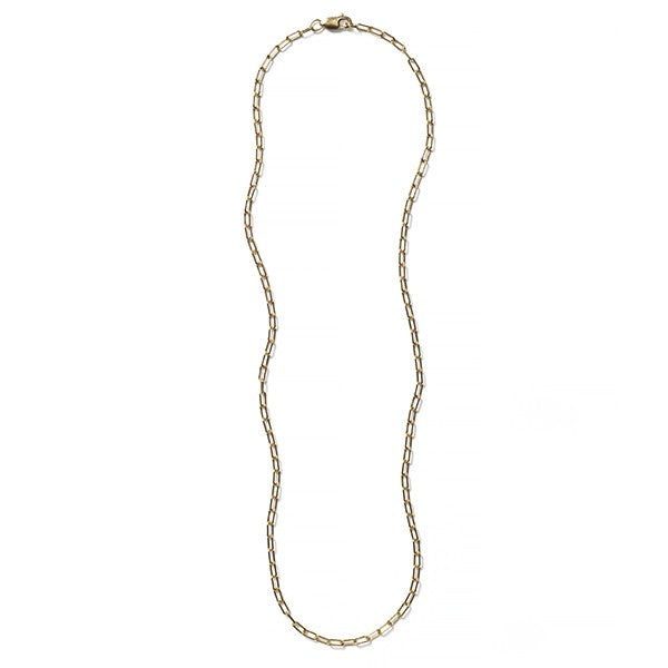 14k Gold Filled 1mm Tiny Paperclip Chain