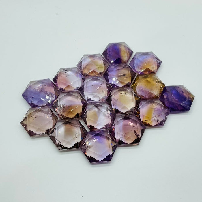 17 Pieces Beautiful High Quality Ametrine Star Of David Crystals -Wholesale Crystals