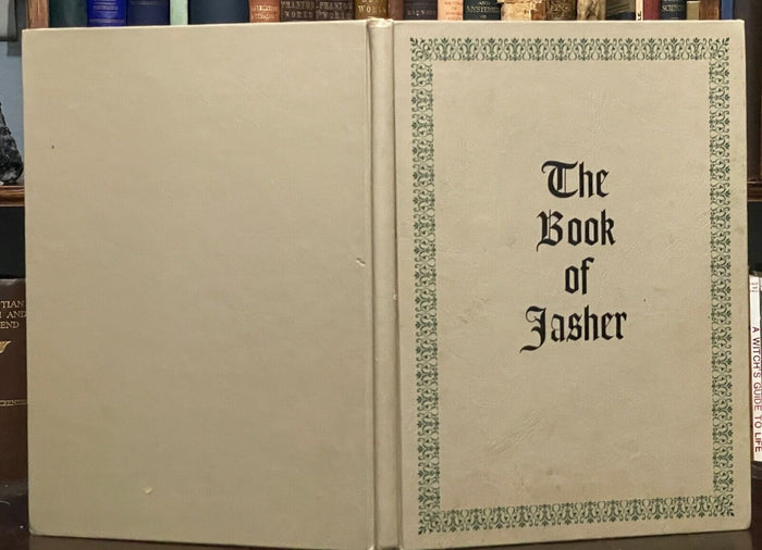 1977 BOOK OF JASHER, SACRED BOOK OF THE BIBLE - ROSICRUCIAN AMORC MAGICK JEWS
