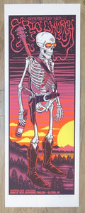 2017 Eric Church - Gilford I Silkscreen Concert Poster by Jim Mazza