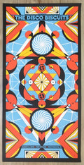 2018 The Disco Biscuits - Providence Silkscreen Concert Poster by Nate Duval