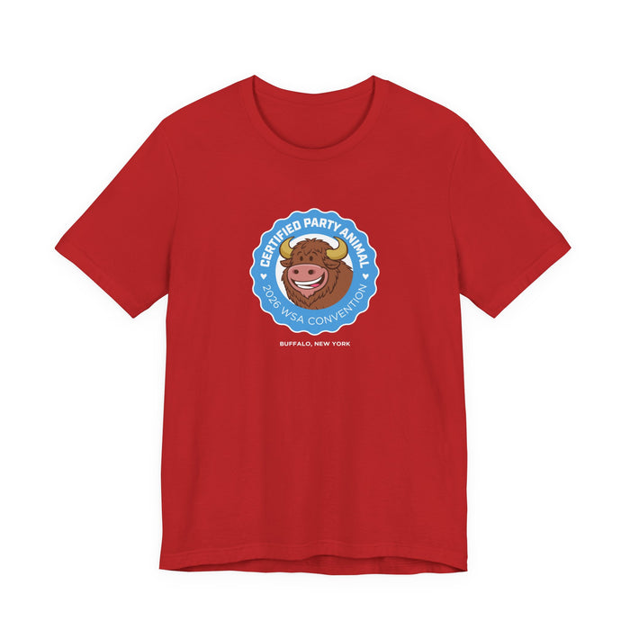 2026 Buffalo Convention Unisex Tee-Party Animal