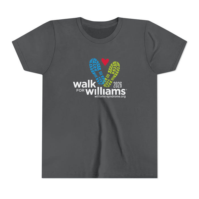 2026 Official Walk for Williams Youth Tee