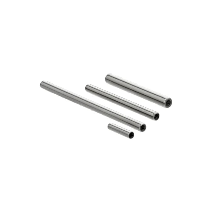 Anatometal Straight Titanium Barbell Shaft - Threaded