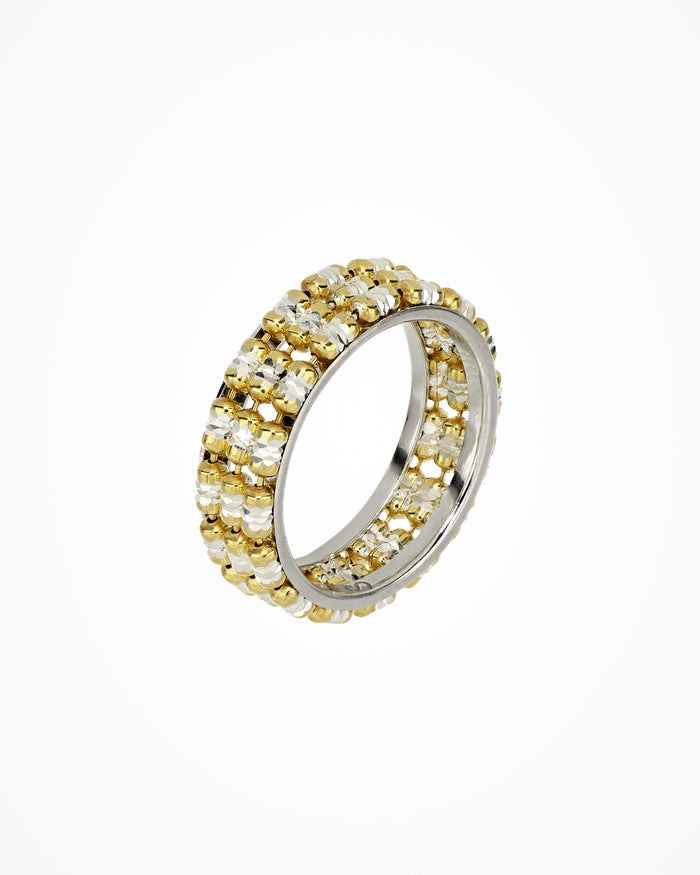 Anello in argento Infinity Round