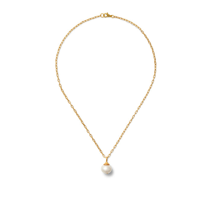 Baby Pebble Pearl Pendant