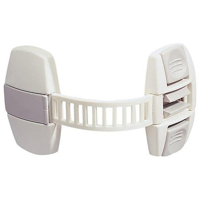 BabyDan Multi Lock white adjustable child safety lock perfect for Toshi Baby Romper and Odyssey Wagon Wheels