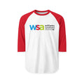 Baseball style Williams Syndrome Awareness Raglan Shirt