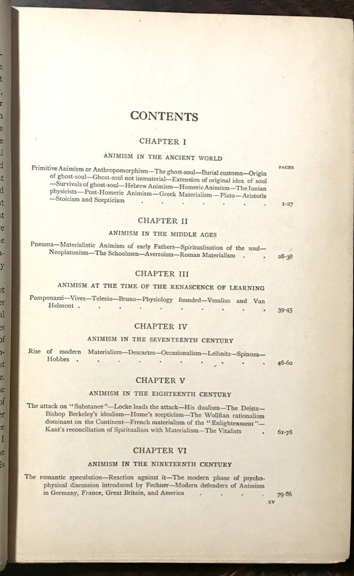 BODY AND MIND, 1915 - ANIMISM SPIRTS SOUL ENERGY of NATURE ANIMALS TREES PLANTS