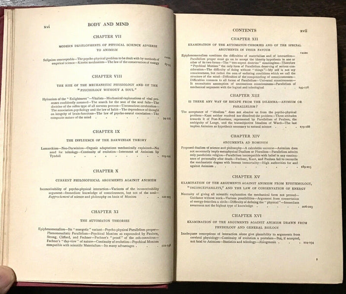 BODY AND MIND, 1915 - ANIMISM SPIRTS SOUL ENERGY of NATURE ANIMALS TREES PLANTS