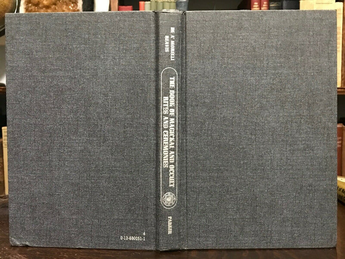 BOOK OF MAGICKAL AND OCCULT RITES, CEREMONIES - 1st 1980 - GRIMOIRE WITCHCRAFT