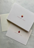 Boxed Ladybug Thank You Cards