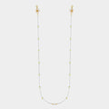 Brisa Fleur Mask Chain/White