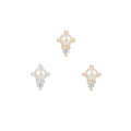 BUDDHA JEWELRY THE LIGHT - PEARL - THREADLESS END