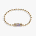 Butterfly Barrel Closure Bracelet