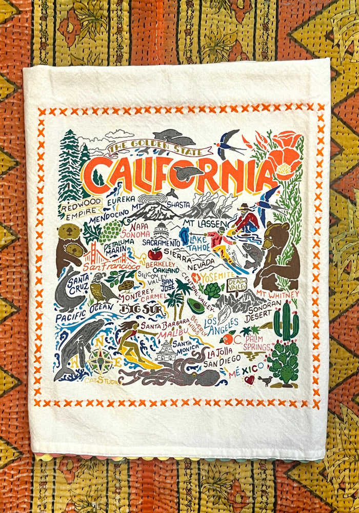 California Dish Towel