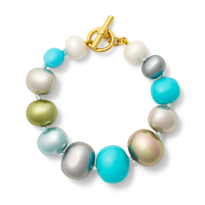 Calypso Pebble Pearl Bracelet