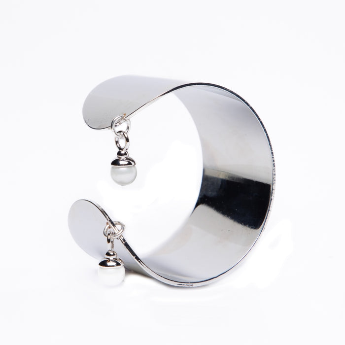 Cassette Cuff ~ Silver