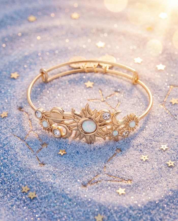 Celestial In-Line Bangle