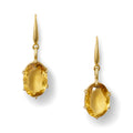Citrine Bling Drop Earring