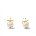 Classic Forever Fave Pebble Pearl Earrings ~ Medium
