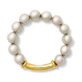Cloud Pebble Pearl Stack Bracelet