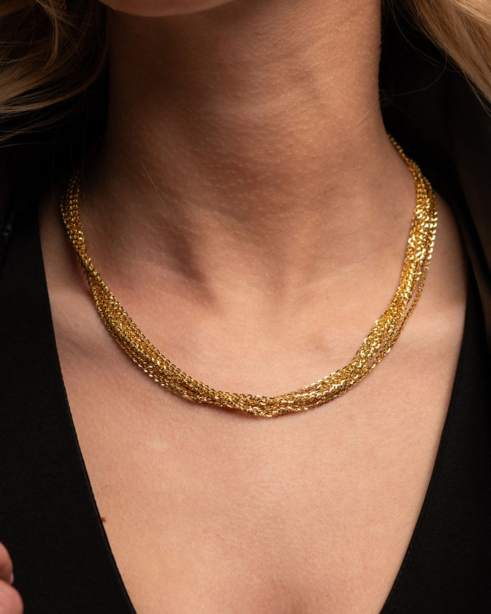 Collana in argento Symphony