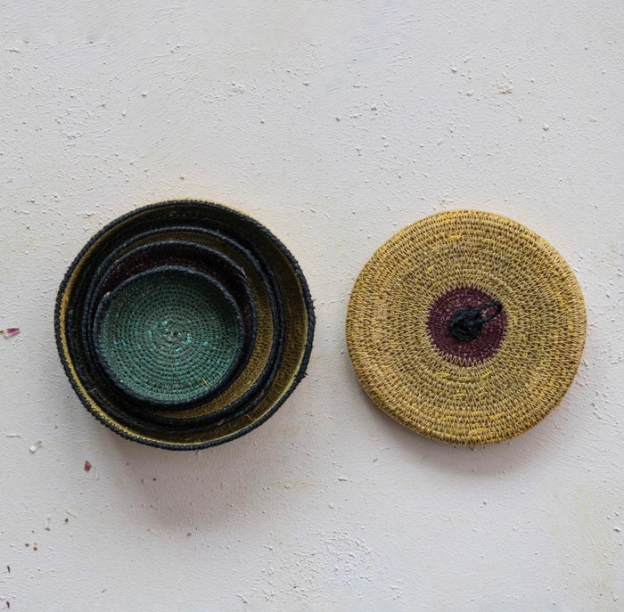 Colorful Nesting Baskets