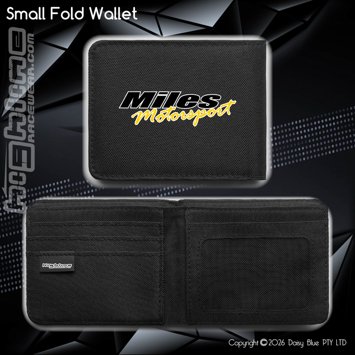 Compact Wallet - Miles Motorsport