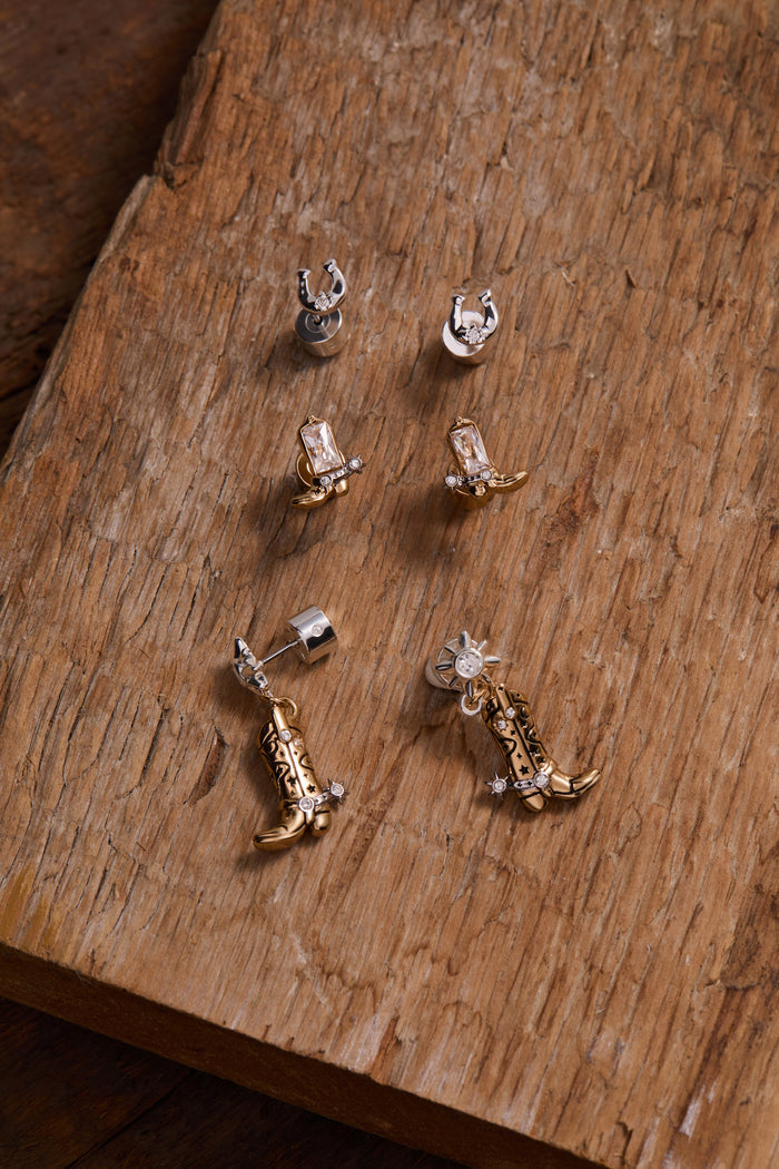 Cosmic Cowgirl Earring Stud Set of 2