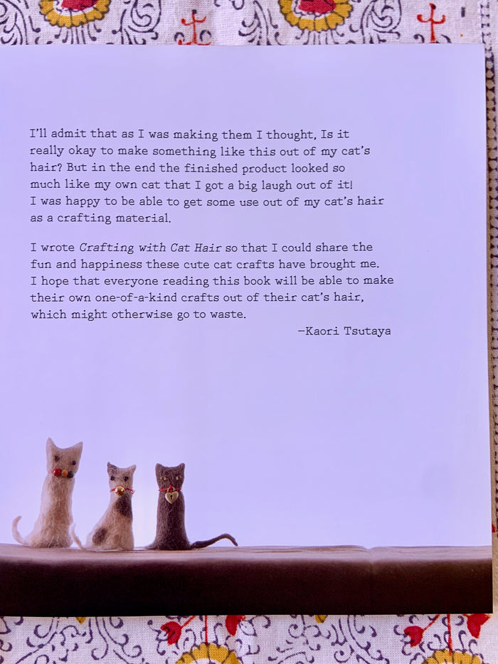 Crafting with Cat Hair