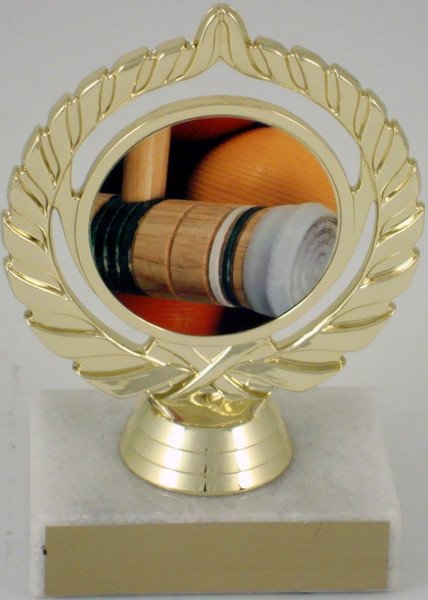 Croquet Logo Trophy - Schoppy's Since 1921
