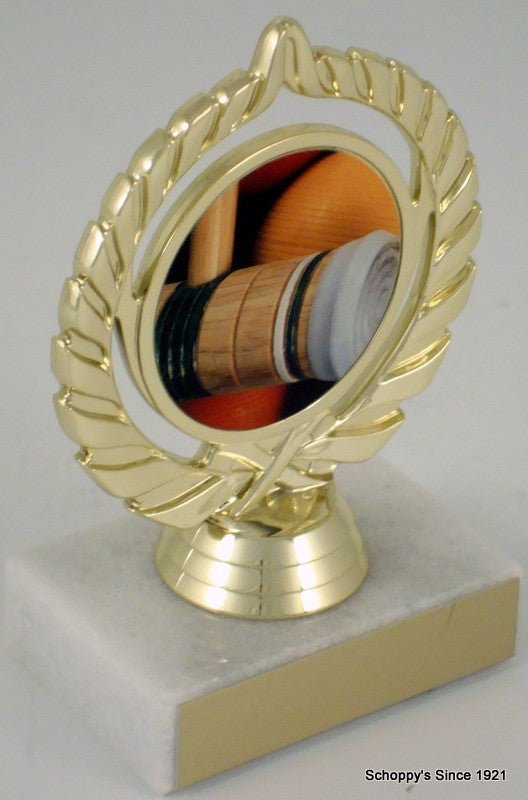 Croquet Logo Trophy - Schoppy's Since 1921