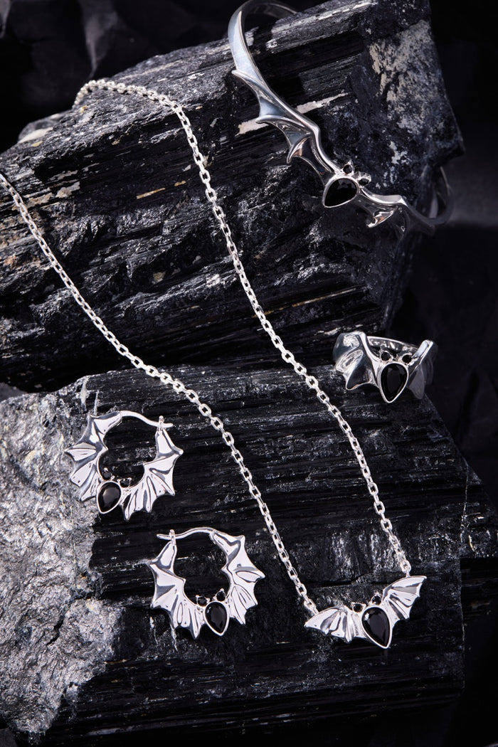 Crystal Bat Ring