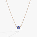 Crystal Forget-Me-Not Flower Necklace