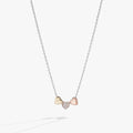 Crystal Heart Slider Necklace