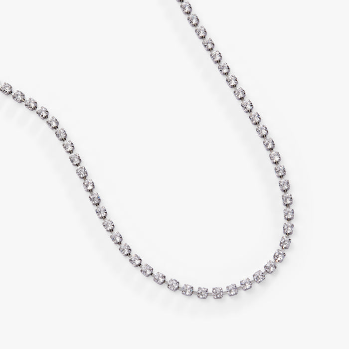 Crystal Tennis Chain Necklace