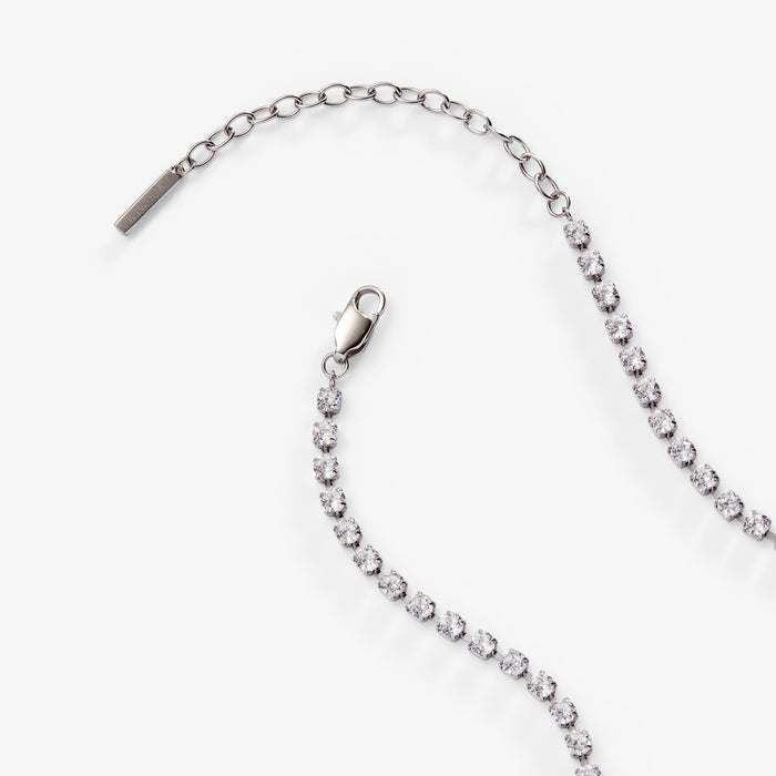 Crystal Tennis Chain Necklace