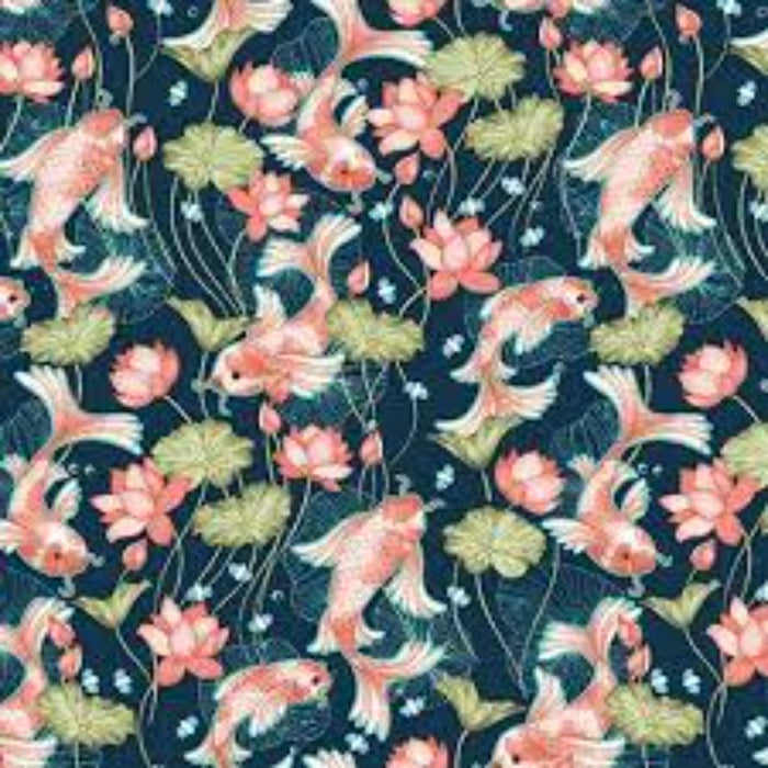 Curtain Valance - Kio Garden Cotton