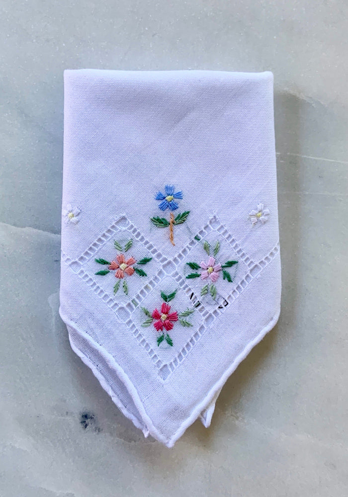 Dainty Flower Hanky