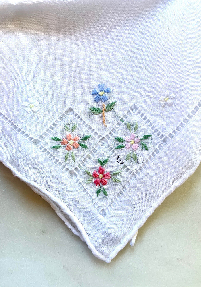 Dainty Flower Hanky