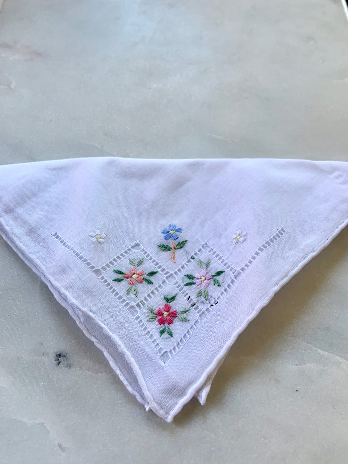Dainty Flower Hanky
