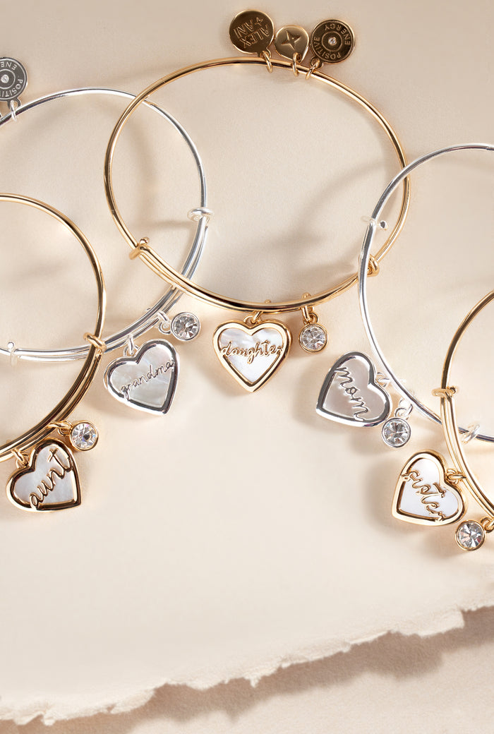 Daughter Mother of Pearl Bangle