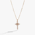 Divine Guides Cross Pendant Necklace
