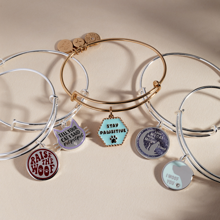 Dog 'I Woof You' Bangle