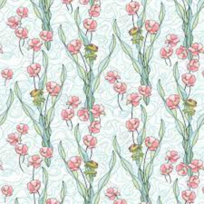 Double Sided Cotton Blanket - Kio Garden 6028-12 Cotton