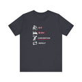 Eat Sleep Convention Repeat Unisex Jersey Short Sleeve Tee