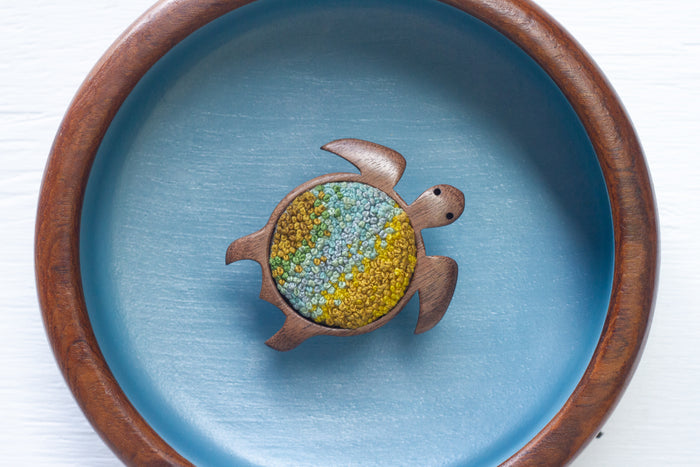 Embroidered Turtle | "Seconds" Quality